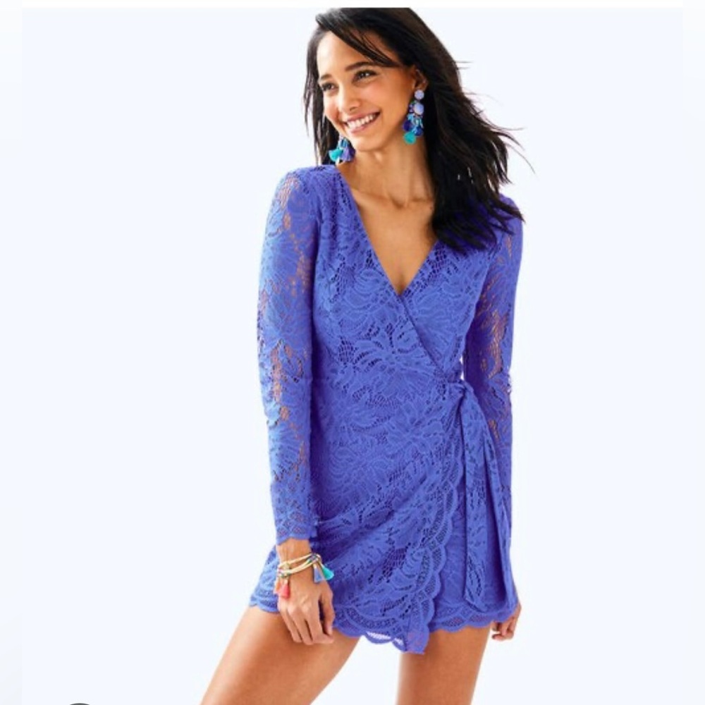 Lily Pulitzer Tiki Wrap Romper, Sz M